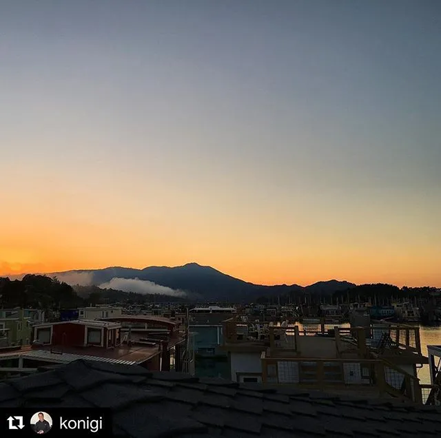Mt. Tam from Sausalito