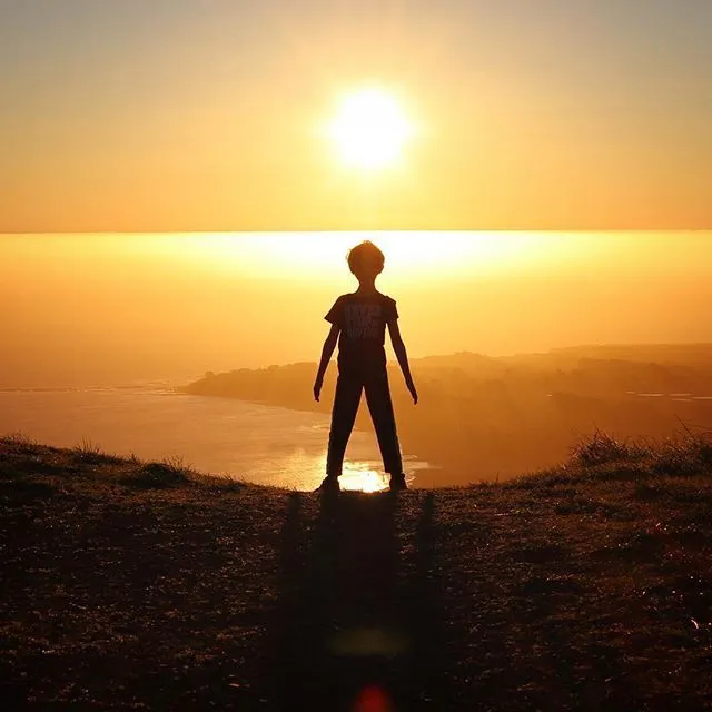 Son Set on Mt. Tam