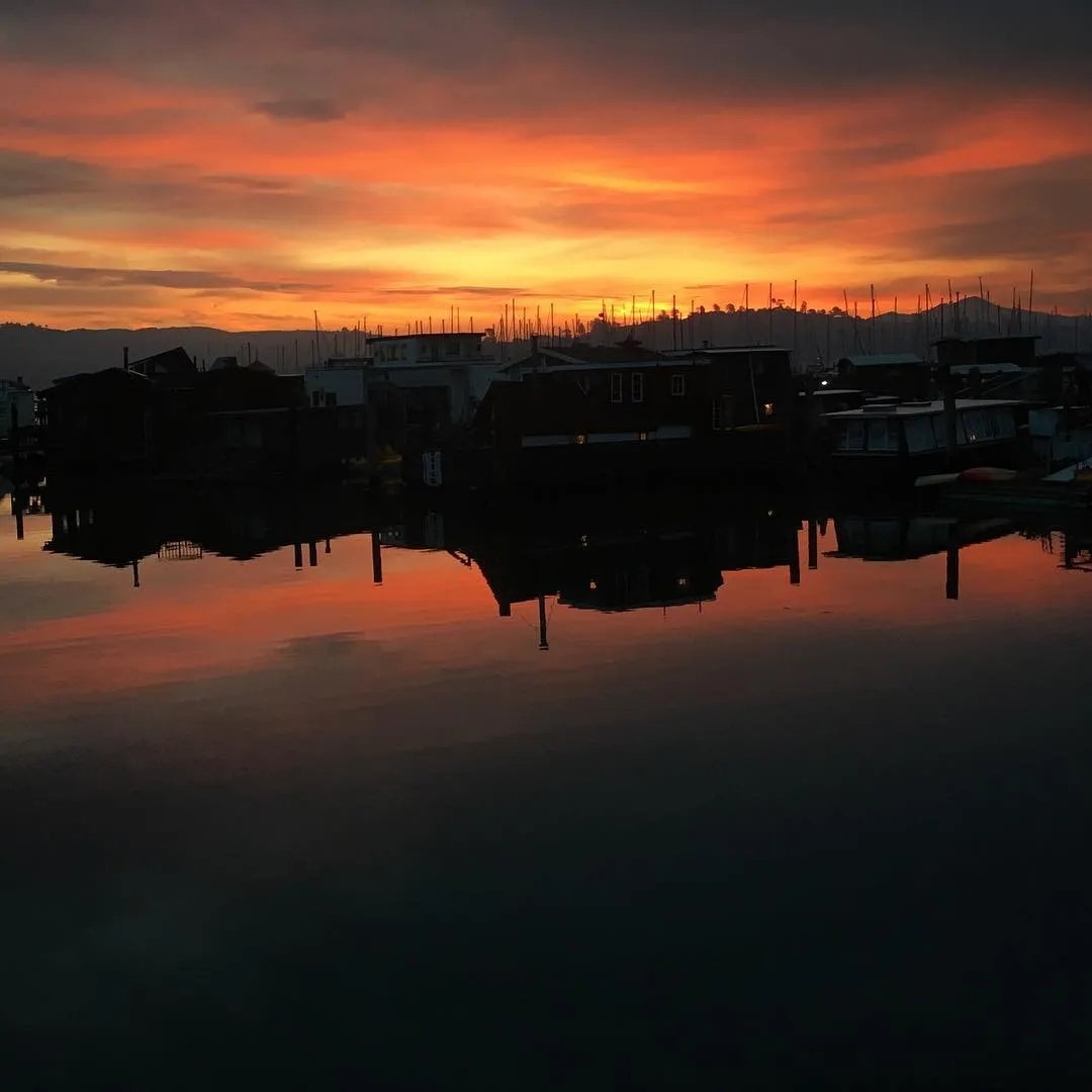 Dawn on Richardson Bay
