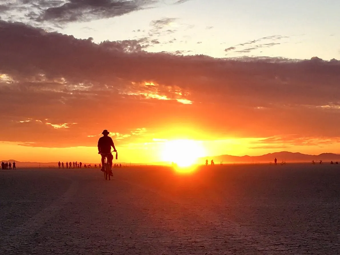 Sunrise on the Playa