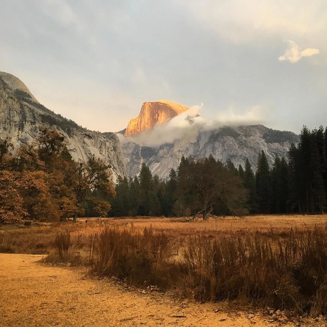 Sunset on Half Dome